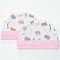 Animal Print 2 Pack Caps (Pink)