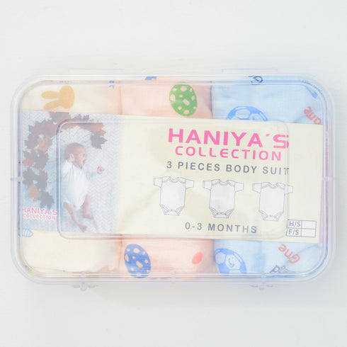 3 Pack Bodysuit (Box Packaging)