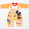 Mickey Printed 2 Piece Dungaree Set (Orange)