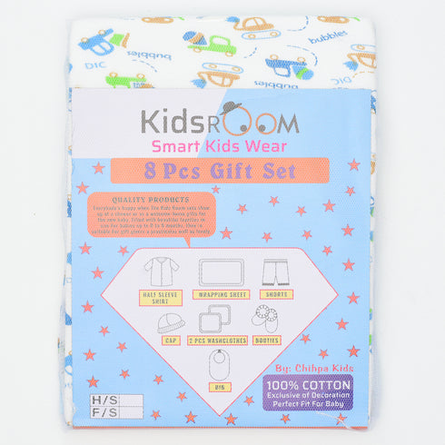 8 Piece Gift Set (Blue)