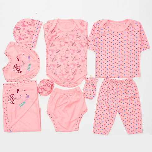 9 Piece Gift Set (Pink)