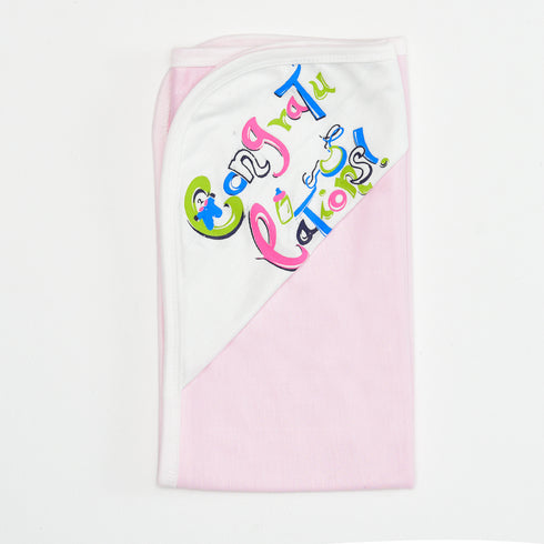 Baby Wrapping Sheet (Pink)