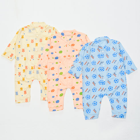3 Pack Sleepsuit (Box Packaging)