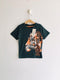 Cotton Lion Printed T-Shirt (Dark Green)