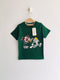 Cotton T-Shirt Looney Tunes (Dark Green)