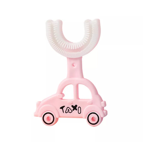 Pack of Two Children's U-Shaped Car Toothbrush
