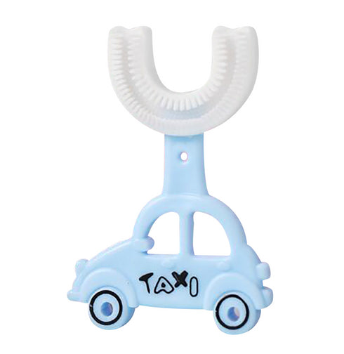 Pack of Two Children's U-Shaped Car Toothbrush