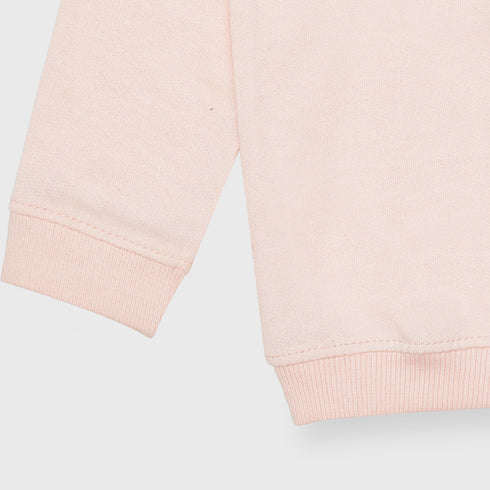 Zara New York Fleece Sweatshirt (Peach)